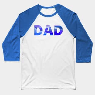 Dad pastel colors cubes for proud fathers, new fathers, father's day Baseball T-Shirt